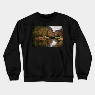 Above Sulhamstead Lock On The Kennet & Avon Crewneck Sweatshirt